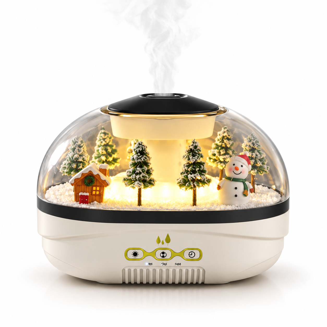 Snowy Village Christmas Humidifier – Merry Magic